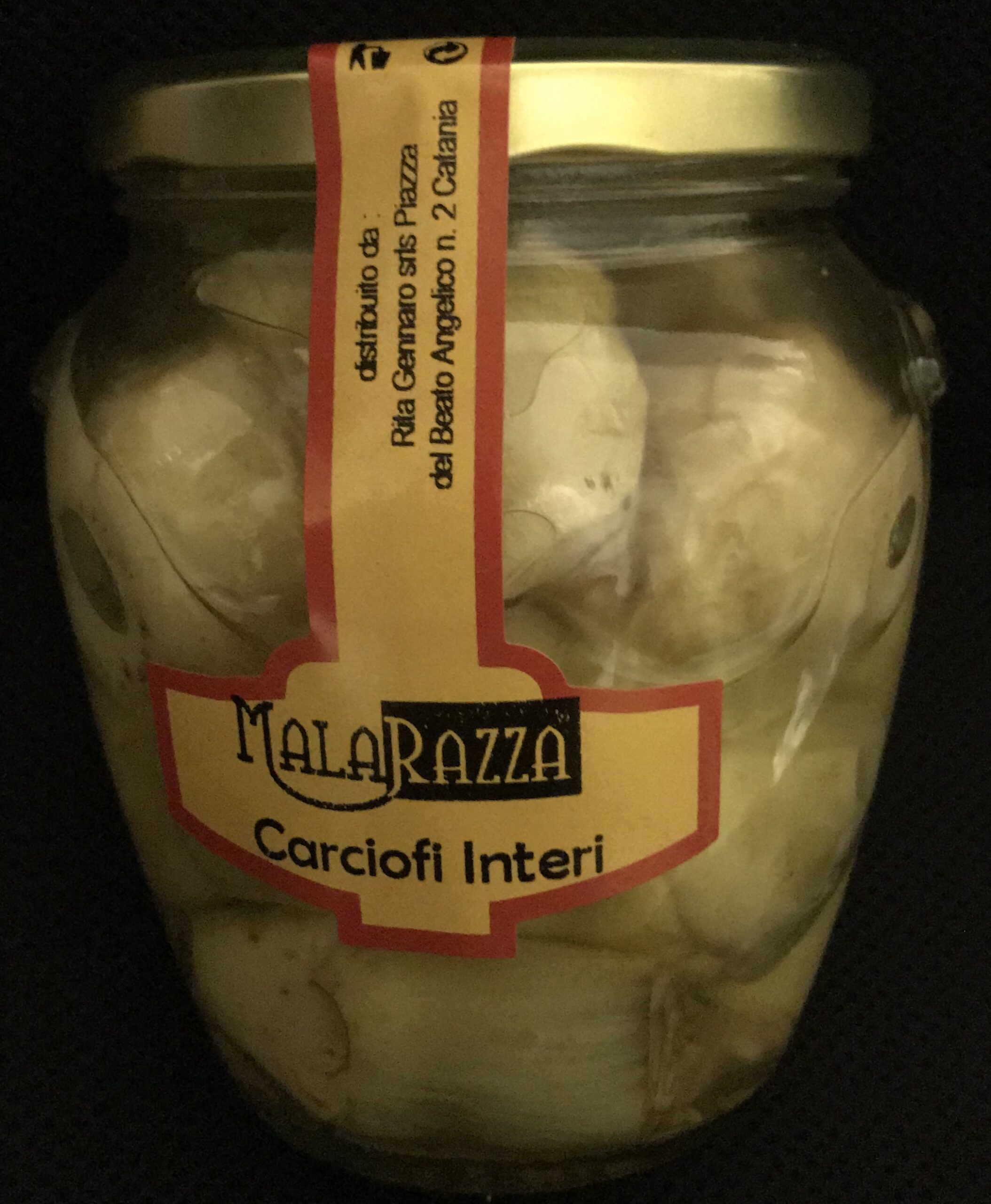 malarazza food made in italy carciofi-interi