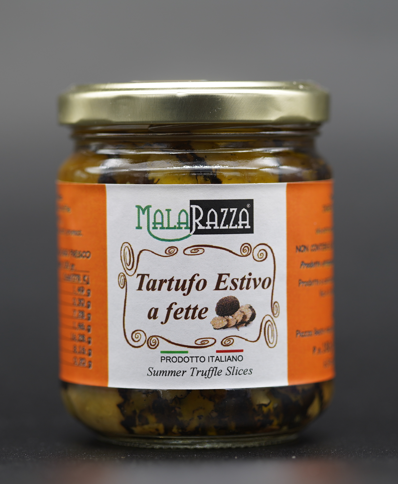 malarazza food made in italy prodotti sul tavolo malarazza tartufo